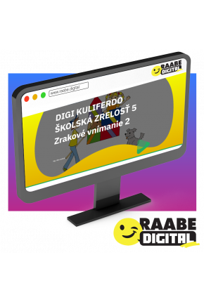 DIGI KULIFERDO ŠKOLSKÁ ZRELOSŤ 5 – ZRAKOVÉ VNÍMANIE 2